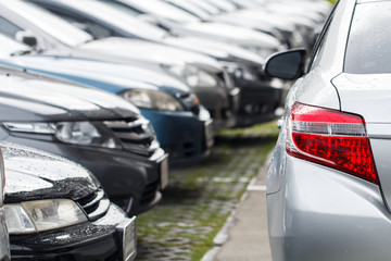 Car parking outdoor