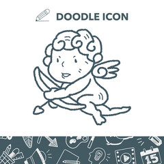cupid doodle