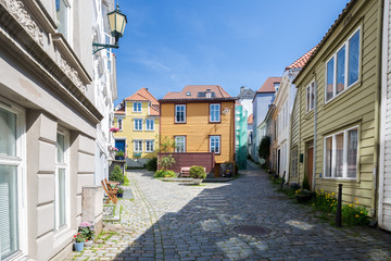 Walking around the streets of Stavanger, Norway