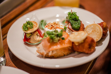 Great traditional food from Barcelona, Spain 