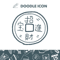 Chinese New Year; Gold ingot