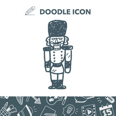 toy soldier doodle