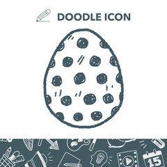 Easter egg doodle