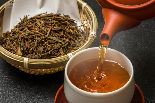 Fototapeta 日本茶Japanese green tea