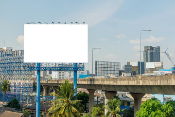 billboard or advertising poster for advertisement concept background