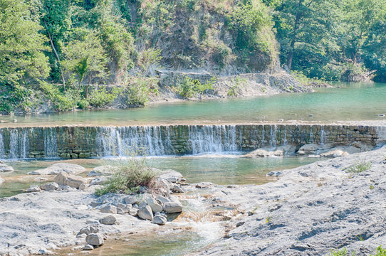 argenitna river in Badalucco, Italy
