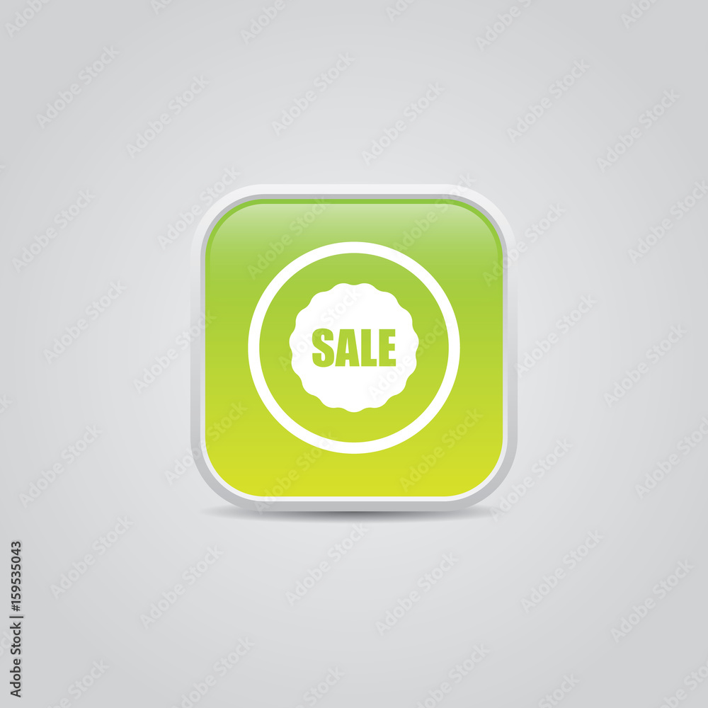 Wall mural Sale Badge Icon