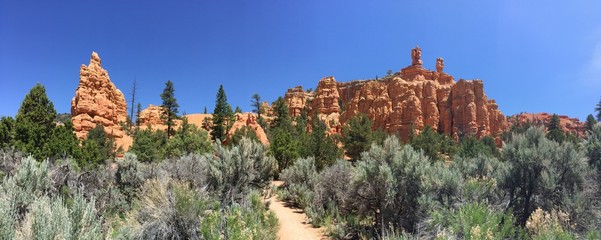 Zion park vista