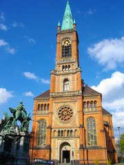 デュッセルドルフ　ヨハネス教会　ドイツ