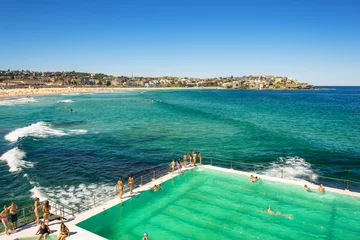 Poster Bondi Beach in Sydney, Australië © kobozaa