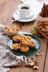 cashew nut pie