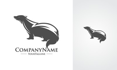 honey badger silhouettes