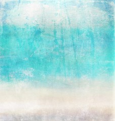 The texture of the old paper blue background. Light blue background in grunge style.