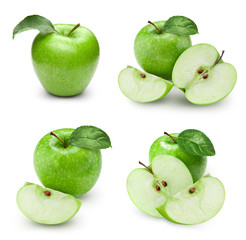 apple fruits with leaf