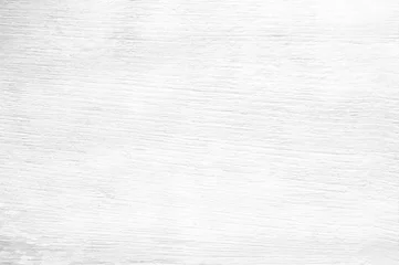 Fotobehang White Wood Board Texture Background. © mesamong