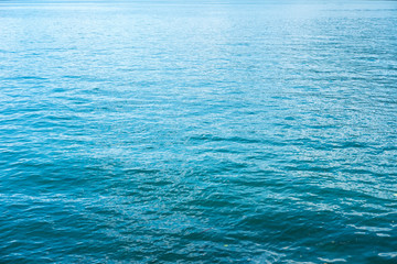 Blue water surface