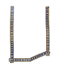 jeans alphabet U