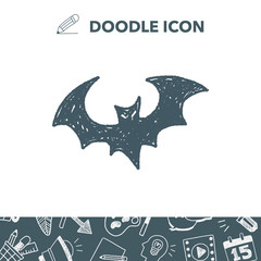 bat doodle