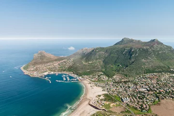 Papier Peint photo Afrique du Sud Vue aérienne de Hout Bay (Le Cap, Afrique du Sud)