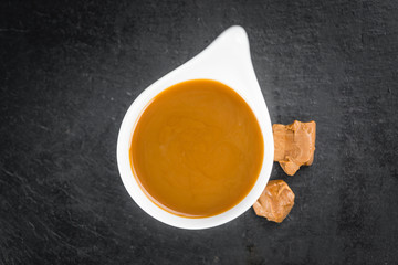 Portion of Caramel Sauce