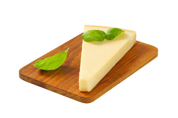 Piece of Parmesan cheese