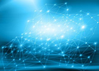 Best Internet Concept of global business.Technological background, symbols Wi-Fi, of the Internet, television, mobile and satellite communications