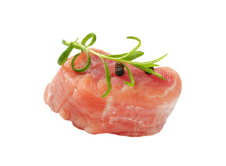 slice of pork tenderloin