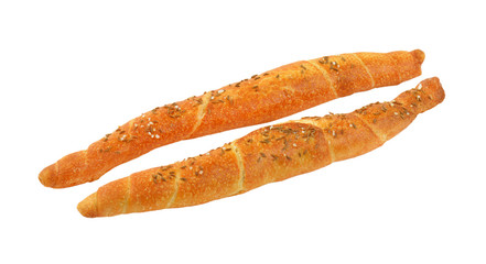 long crunchy bread rolls