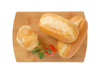 fresh mini baguettes