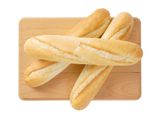 small French baguettes