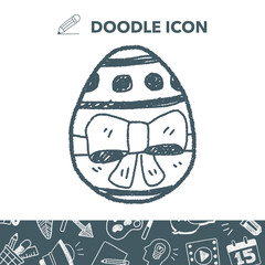 Easter egg doodle