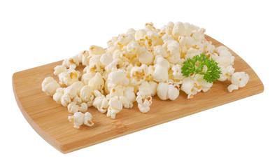 pile of fresh popcorn