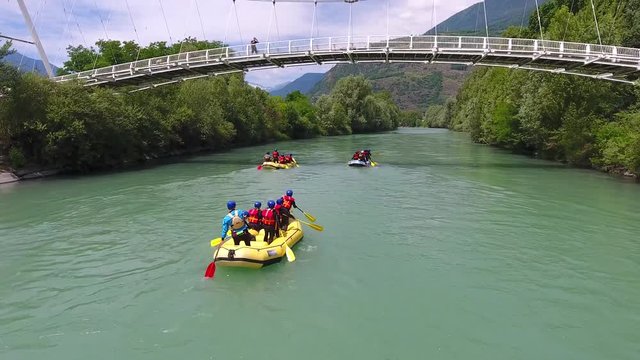 Rafting in Valtellina - Adda river