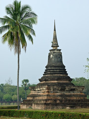 Fototapeta premium Thailand - Sukhothai - Wat Mahathat