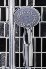 shower head in bathroom