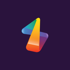 Colorful Infinity Logo