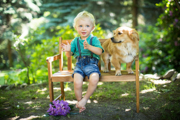 große Liebe zum Hund