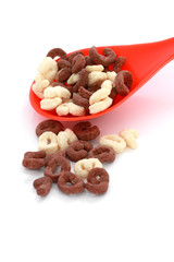 numbers , cold cereals, quick breakfast for kids