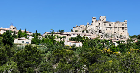 Fototapeta na wymiar Château du Barroux