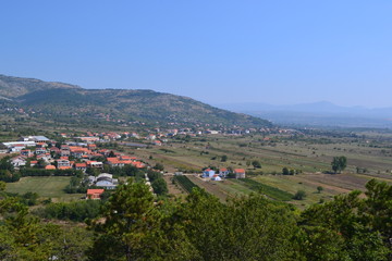 Fototapeta na wymiar Smal town in Croatia