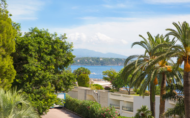 Fototapeta na wymiar Monaco bay view, Monte Carlo
