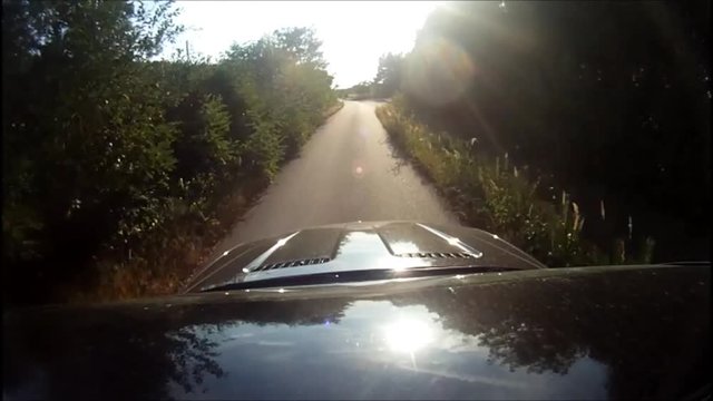 SUV Offroad PKW on board action cam movie