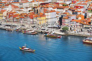 Porto, Portugal old town on the Douro river