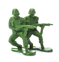 Collection of traditional toy soldiers