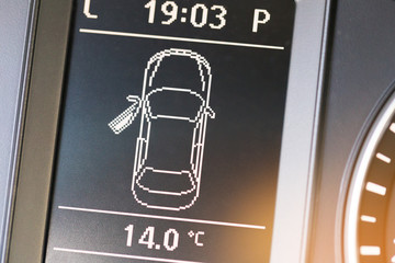 Car instrument panel