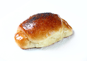 bun isolated on white background