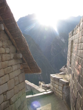 Sunrise at Macchu Piccu