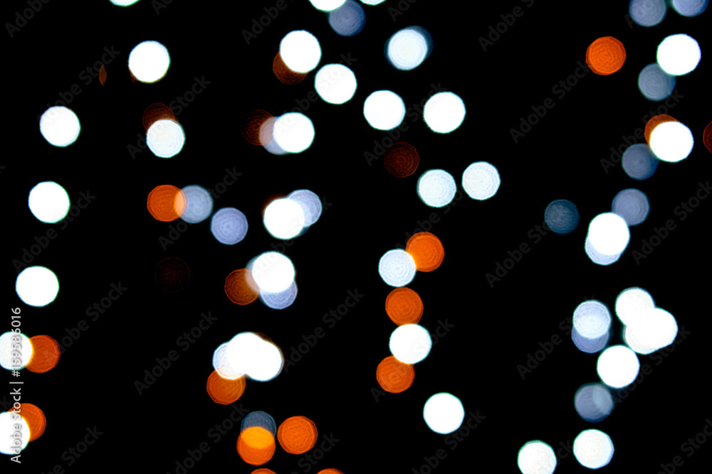 Poster Abstract background with bokeh