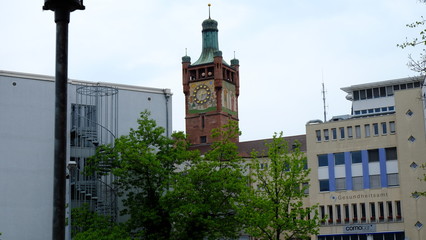 Fototapeta na wymiar Pforzheim Großstadt in Baden-Württemberg Germany 