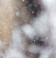 Obraz na płótnie Canvas snow in the air as a background